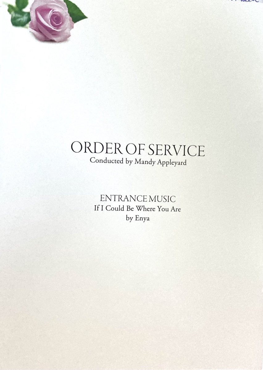 Very proud to have conducted a service this morning for a lovely local lady who died too young
#funeralcelebrant #funeraldirector #cremation #celebrants