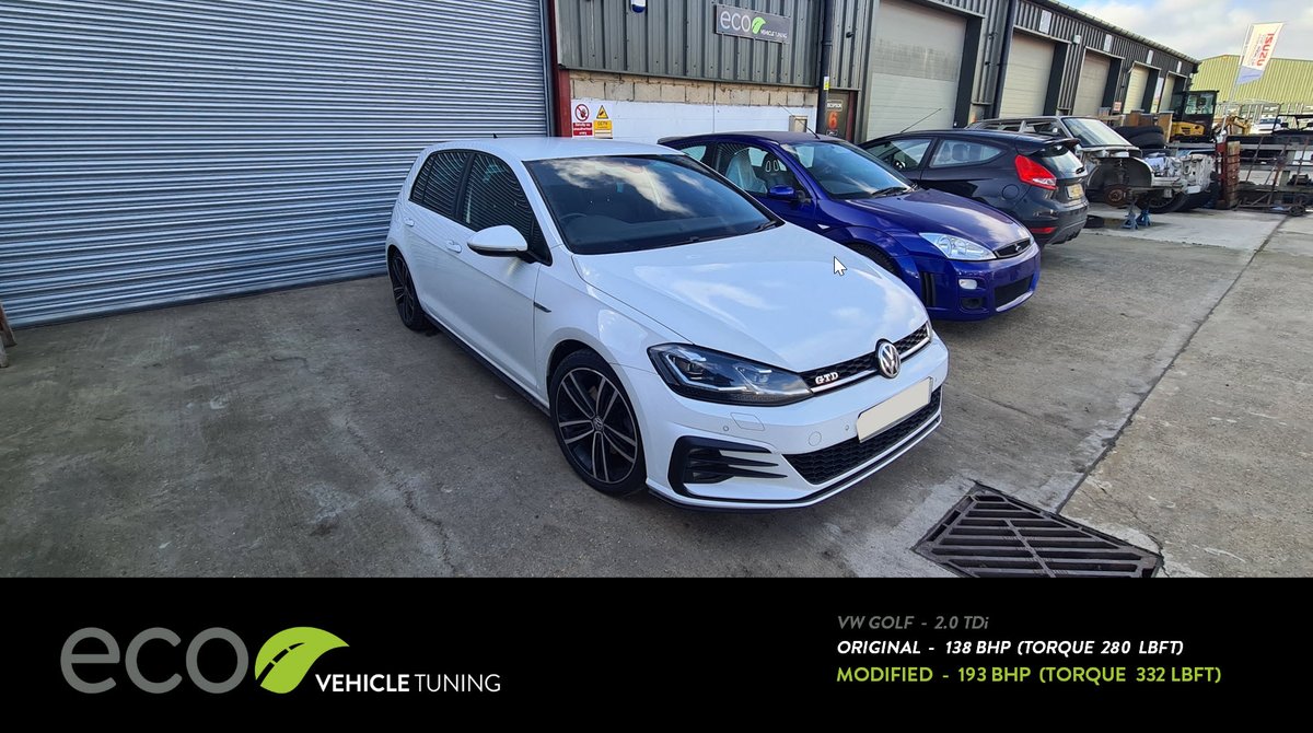 EcoVehicleTunin's tweet photo. Volkswagen Golf 2.0 GTD (2019) - with development: 181 to 220 bhp with torque 280 to 332 Lbft....

https://t.co/pDmFPT5dPB https://t.co/Tnaelqz0sM