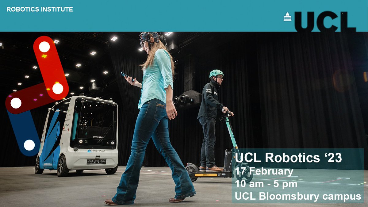 Robert Skilton of @UKAEAofficial will give an opening keynote on translating R&D tech and their application into applied real-world nuclear scenarios. Find out more ucl.ac.uk/robotics/event…

#robotics #autonomoussystems #research #industry #partnerships #uclrobotics23