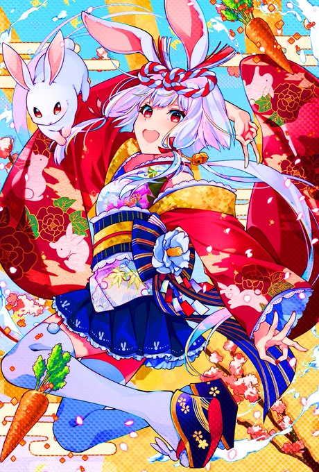 #絵を彩度100にすると超派手 これはこれでアリのような 