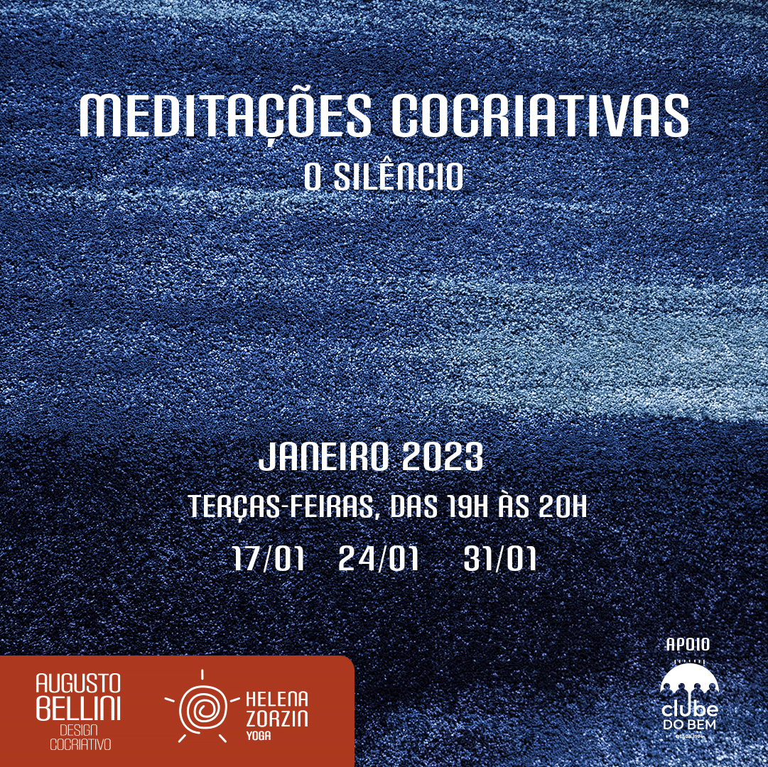Guto_Bellini's tweet photo. A distinção entre o ruído e o silêncio.
Junte-se conosco neste encontro de presença e integralidade!
Sua alma já está lá!

Programe-se para os encontros presenciais deste mês de janeiro/23. https://t.co/TU1skcojhA