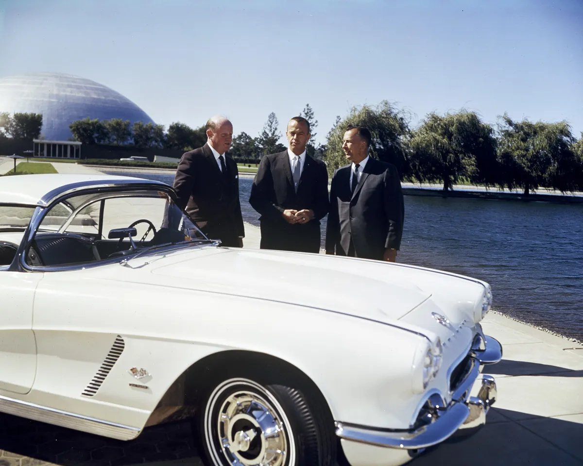 reillybrennan's tweet photo. GM used to give Corvettes to astronauts https://t.co/ZplEj2sTRQ