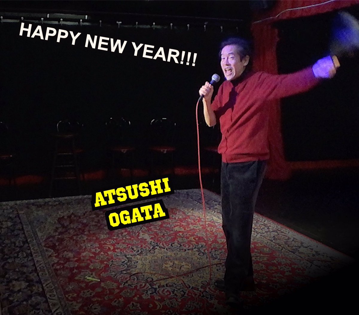HAPPY NEW YEAR!!!!! Great to kick off 2023 with so many laughs at the <a href="/thepitnyc/">The PIT</a>! Thanks! 
#comedy #standup #comedian #NewYork #crossculture #jetlag
#socialcommentary #globetrotter #artinspires #smartcomedy #Japan #atsushiogata #expat #observation #yukatacowboy #lostfoundcowboy
