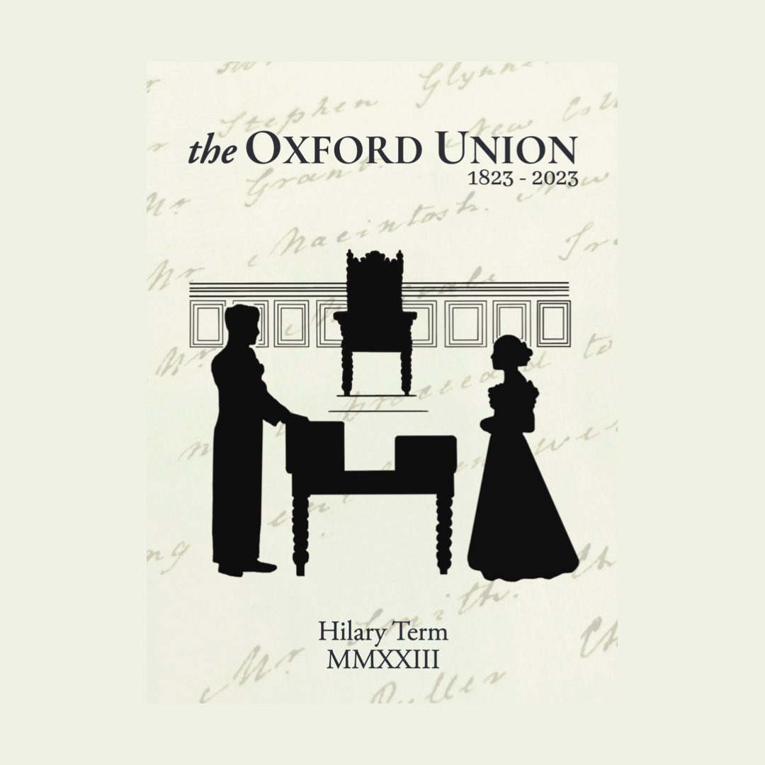 Oxford Union on Twitter "We are incredibly excited to present The Oxford Union Termcard for