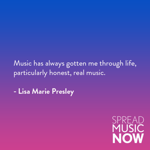 We're sorry to hear of another loss of musician 😔 Rest easy, Lisa Marie. 

#LisaMariePresley #LisaMariePresleyQuote #MusicianQuotes #MusicQuotes #Quotes