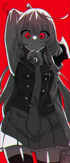 13日の金曜日なのでJ感はないけど前に描いたそれっぽいやつ～#創作 #オリジナル 