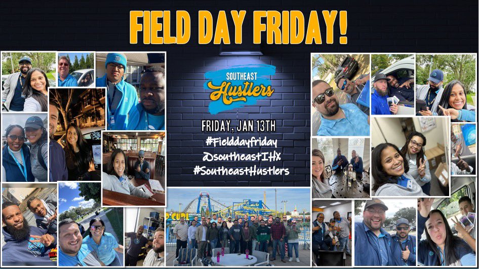 It’s our favorite day again!! Field day Friday is HERE! 🤩🥳 Show us how you are celebrating by tagging us in your photos! 📸🤳 We can’t wait to see the amazing day everyone is going to have! 🤗 #FieldDayFriday #SoutheastHustlers