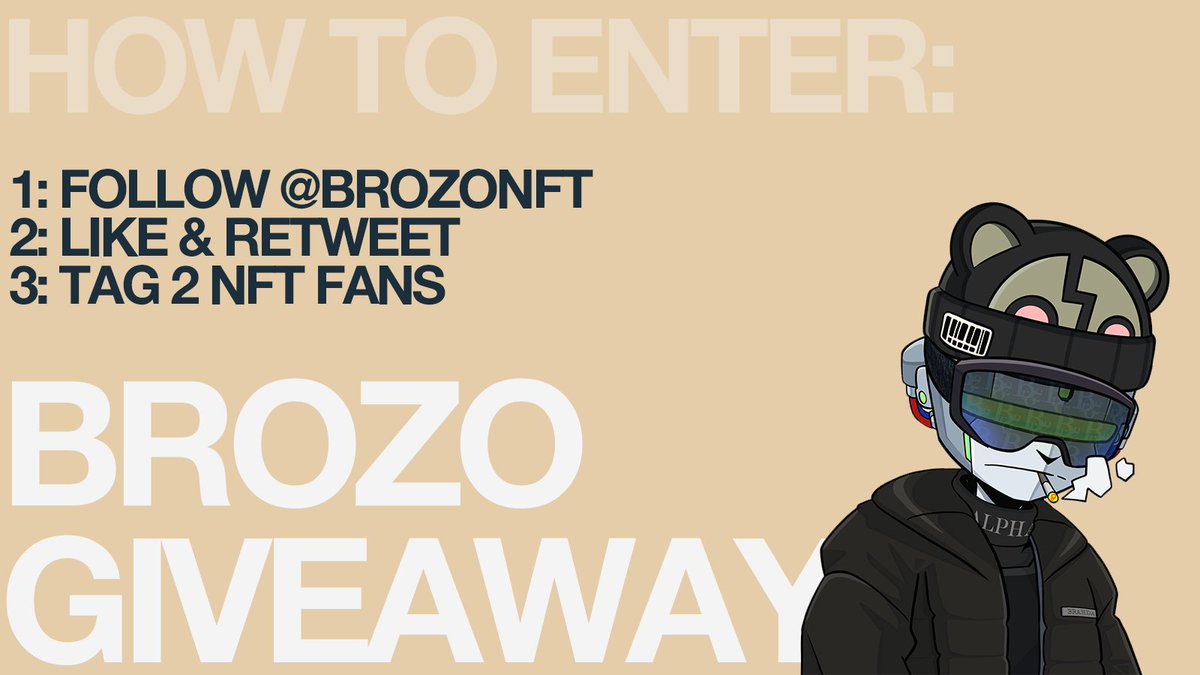 🚨GIVEAWAY🚨 

See below on how to enter to win 69 $MATIC

Good Luck Brozo!