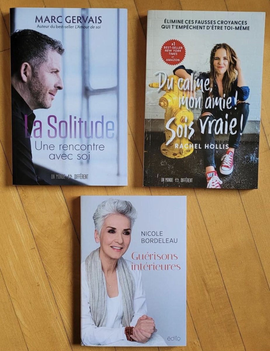 Livres récents 
Marc Gervais, Nicole Bordeleau  et Rachel Hollis
Comme neuf.
15$ chaque ou 40$ pour les trois