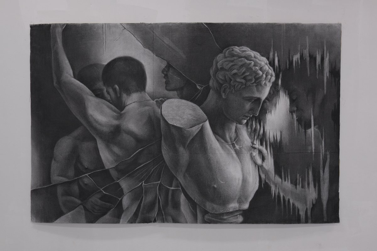 この週末、多摩美と武蔵美で卒制やっているので、興味のかる方にはぜひ見に行ってほしい。写真は私が好きだった作品で、作者は順番にLi Hanxunさん（ムサ彫刻）、野村実乃里さん（ムサ空デ）、荒井颯子さん（タマ日本画）、セガラ高橋太一エンリケさん（タマ油絵）。