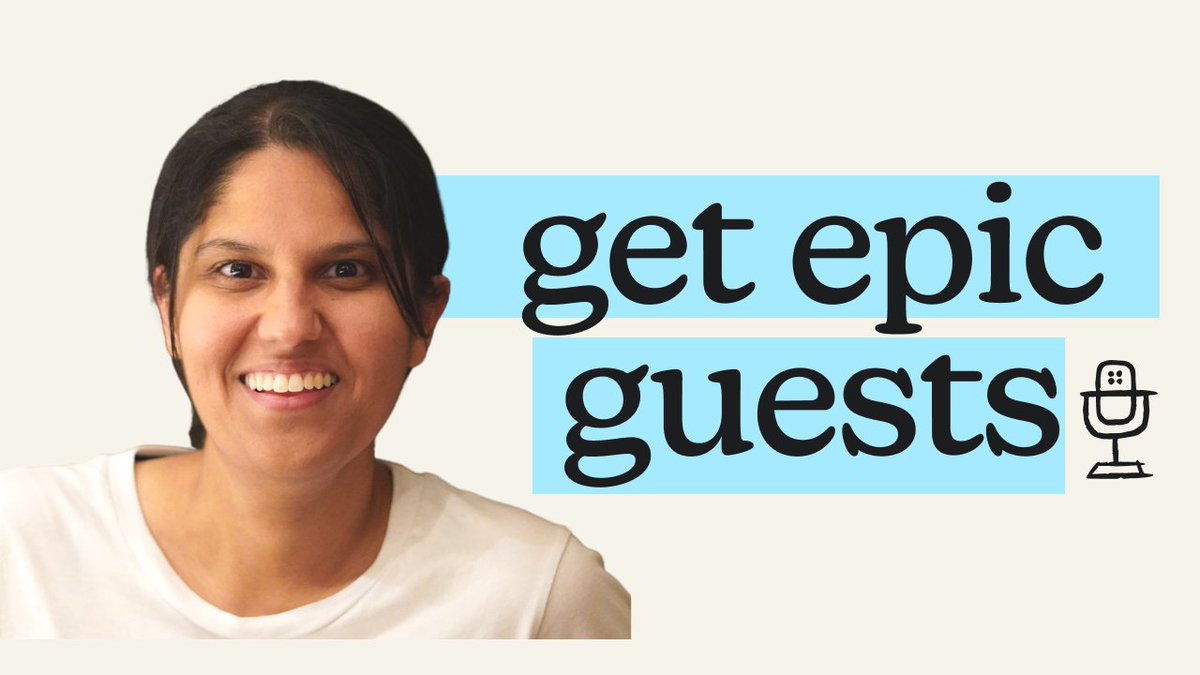 @aliabdaal, <a href="/TomFrankly/">Thomas Frank</a> &amp; <a href="/mattragland/">Matt Ragland</a> have all been guests on <a href="/JustBhavs/">Bhav Sharma</a> podcast, Creators Campfire.

Big names helped her podcast to skyrocket in less than 50 episodes 🚀

Here's a 3-step framework you can steal to get dream guests on your podcast 🧵
