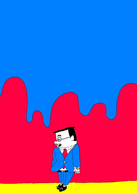 サラリーマンさんの8pまんがのネームを描き終えたぞい! 
