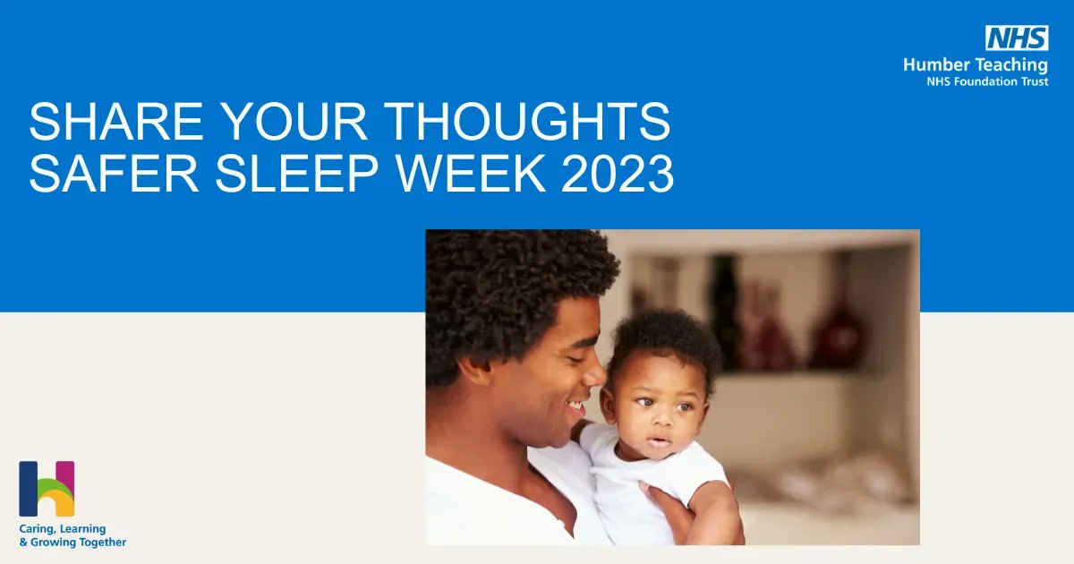 Do you care for a new baby or infant, either now or in the future? Help us to share the information parents and guardians need on helping children to sleep safely. Share your experiences and take the 10 minute survey here: buff.ly/3Xc7npu