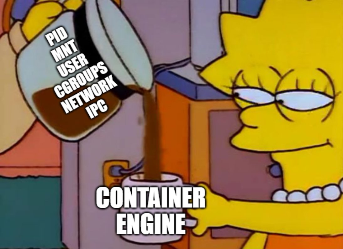 lobuhisec's tweet photo. I guess I got it. 
@memenetes #containers #kubernetes #docker #devops #linuxnamespaces https://t.co/bC8PW0BzFU