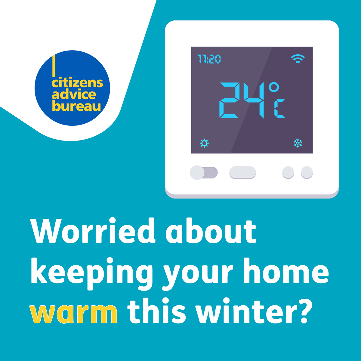 CitAdviceScot's tweet photo. Do you struggle to stay warm because your home is draughty or poorly insulated?
Or do you have to limit how often you turn on your heating to keep costs under control?
Your local CAB is here to help 💙
For advice online 👉https://t.co/yUEZDljMSp
#BESW https://t.co/RFvR895v2E