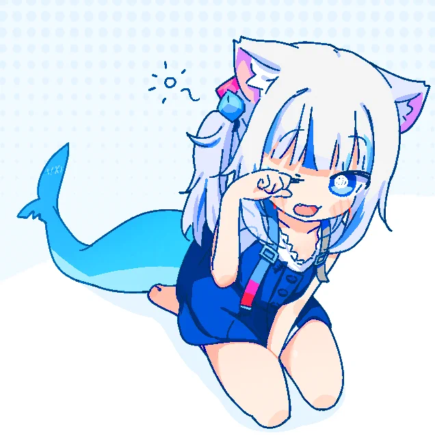 なんかオシャレに見えた... #絵を彩度100にすると超派手 