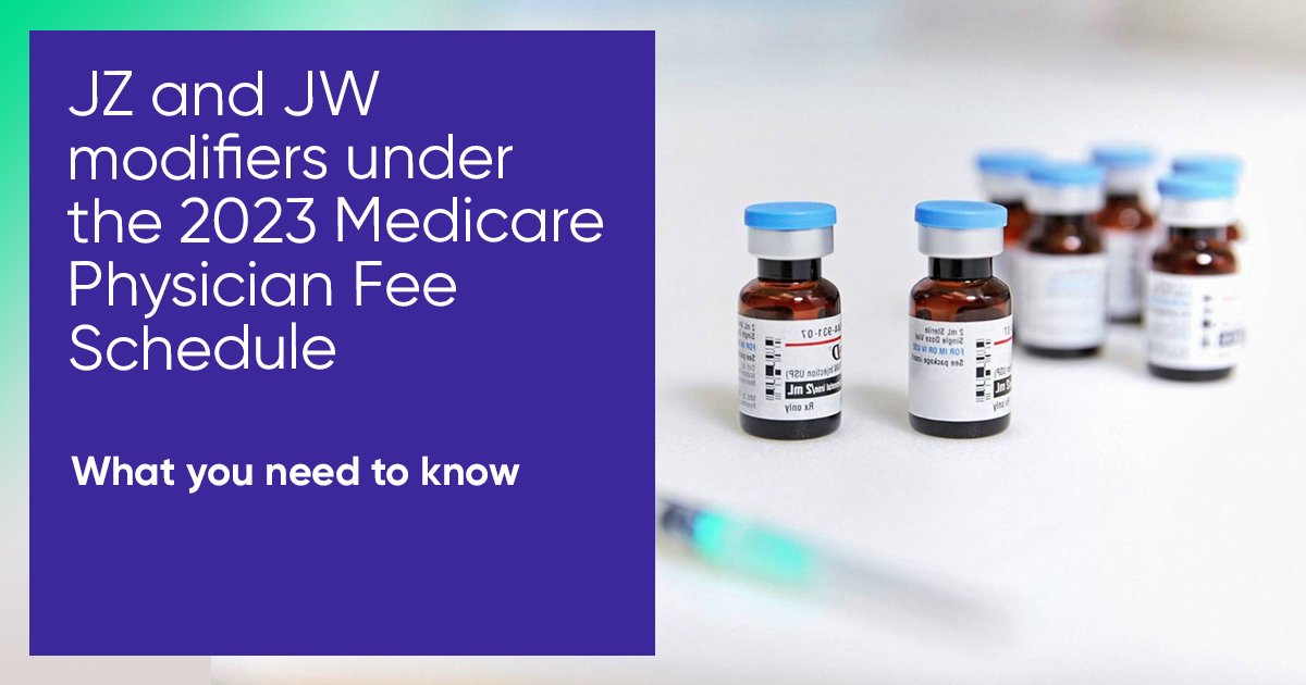 Intrinsiqspec's tweet image. CMS needs you to update your internal processes for billing. What you need to know for JZ and JW modifiers under the 2023 Medicare Physician Fee Schedule (#MPFS): ow.ly/uH5s50Mn4tz