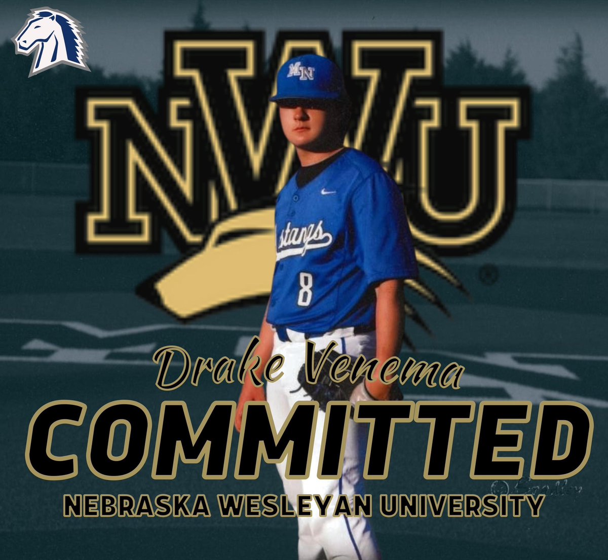 Excited to announce that I will be continuing my academic and baseball career at Nebraska Wesleyan! Huge thanks to my parents, teammates, and coaches for helping me become the person and athlete I am today. #YipYip
<a href="/NWUBaseball/">Nebraska Wesleyan Baseball</a>
@mnbaseball2022
<a href="/MasonBennett27/">Mason Bennett</a>