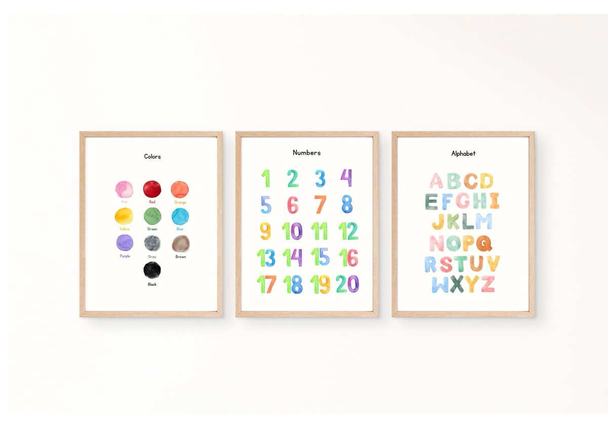 Studio1Cat's tweet photo. #etsy shop: 22 Educational Posters Set for Playroom and Kids, Toddlers, Printable, Preschool Wall Art #animal #educationalposter #setforplayroom #setforkids #learningposter #educationalposters #numbersposter #seasonsposter https://t.co/uccafnSmZr https://t.co/4QFonDoJvC