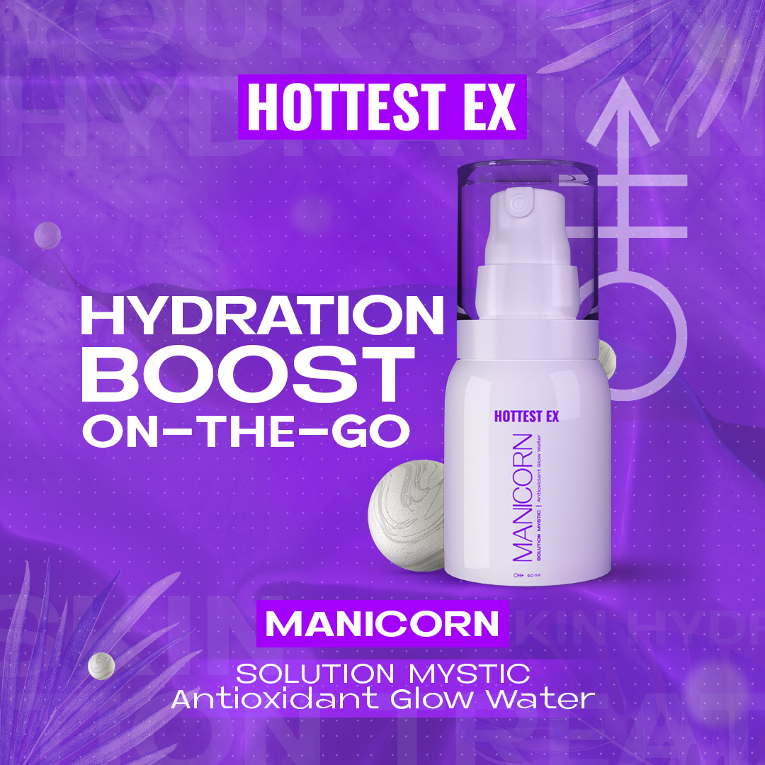 Manicorn's uniquely designed pump breaks down the water molecules when you spray it on your skin while ingredients like Blue Tansy, Green Tea, and Chamomile purify the skin with its antibacterial properties.
.
hottestex.com/products/manic…

#HottestEx #BeTheHottestEx #DailyAntioxidant