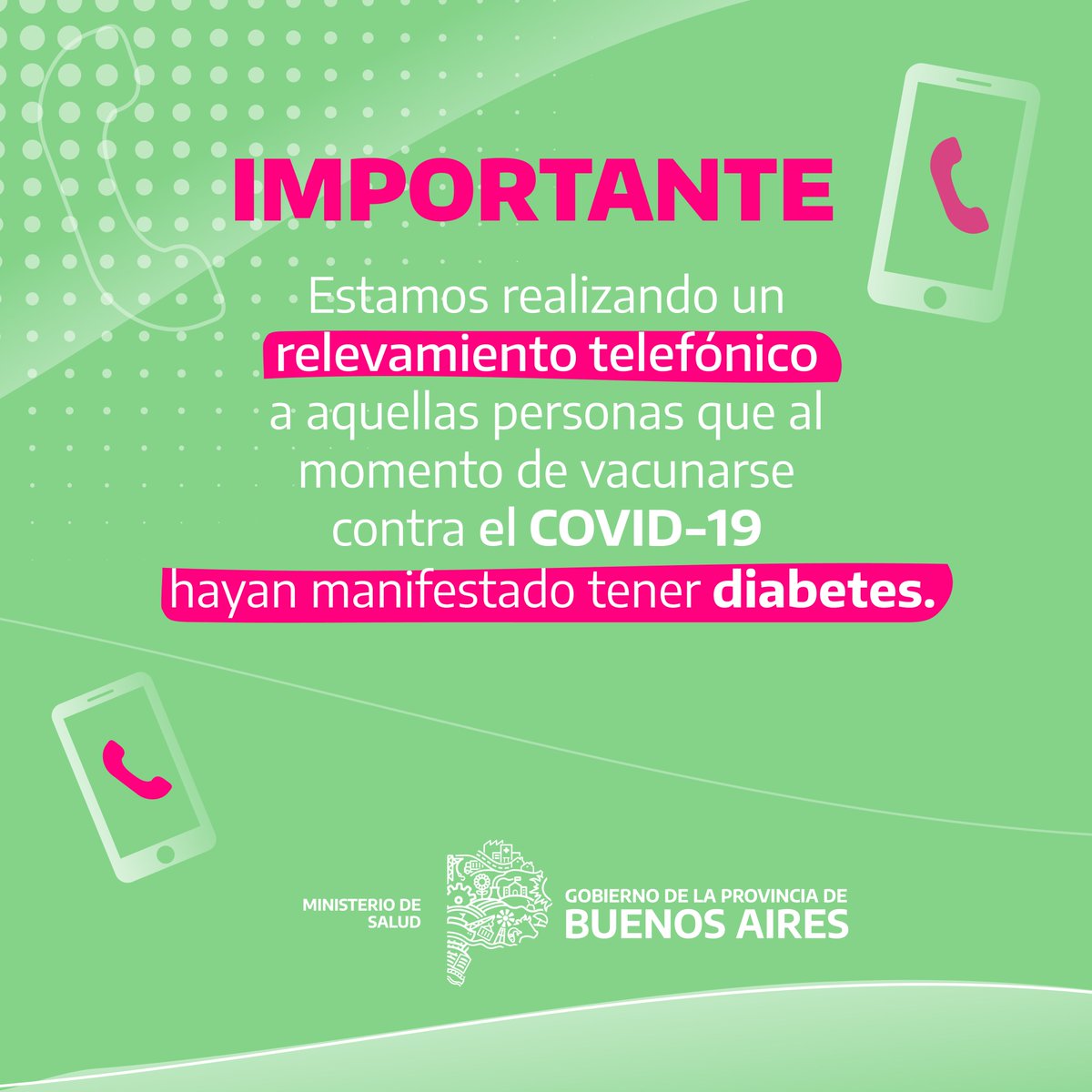 SaludBAP's tweet photo. El #PRODIABA trabaja para mejorar la calidad de vida de las personas con diabetes, capacitando a equipos de salud y a través de la provisión de insumos y medicamentos gratuitos a personas sin obra social o prepaga que vivan en @BAProvincia.
👉 Más info: https://t.co/Lx3ovu84yd https://t.co/RgH9zjd9Rp