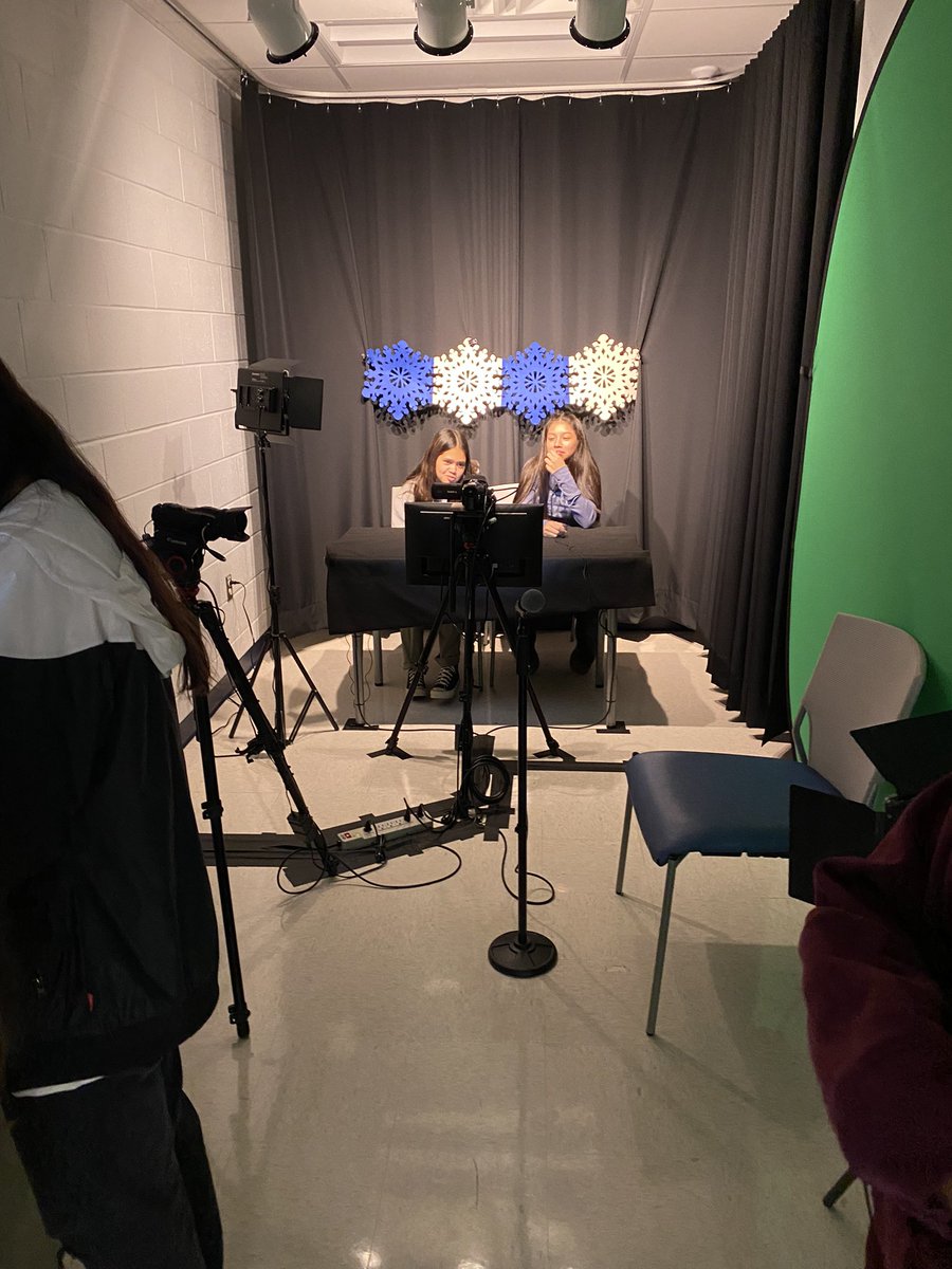 Quarter 3 news crew is in training! #BucknellStrong