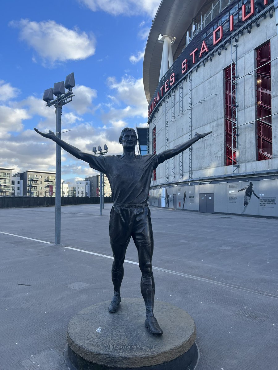 ***BREAKING NEWS***

Following a lengthy investigation and working closely with our colleagues at The Football Association, we have decided to caution the Tony Adams Statue for continued, overzealous celebration👮🏻‍♂️🚨🚔 

#celebrationpolice 

<a href="/Arsenal/">Arsenal</a> <a href="/FA/">The FA</a> <a href="/TonyAdams/">Tony Adams</a>