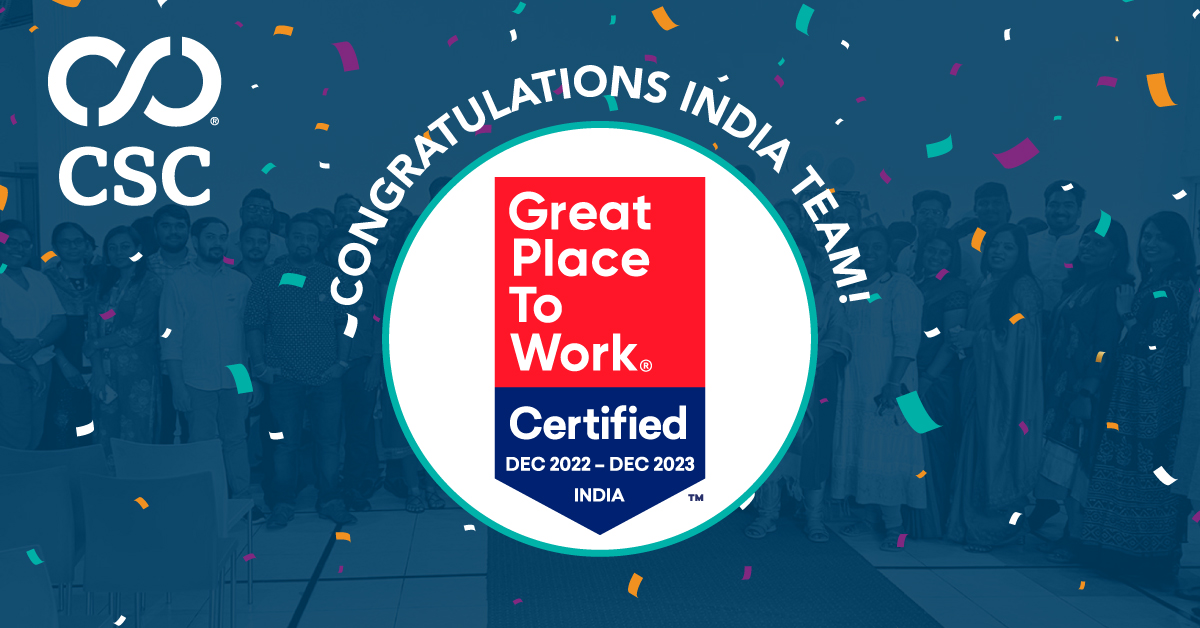 CSCGlobal's tweet photo. We’re excited to share that @intertrustgroup, a CSC company, has recently been named a Great Place to Work® in India. Congratulations, team!
#greatplacetoworkindia #csc #beintertrust https://t.co/XobY0mAmL1
