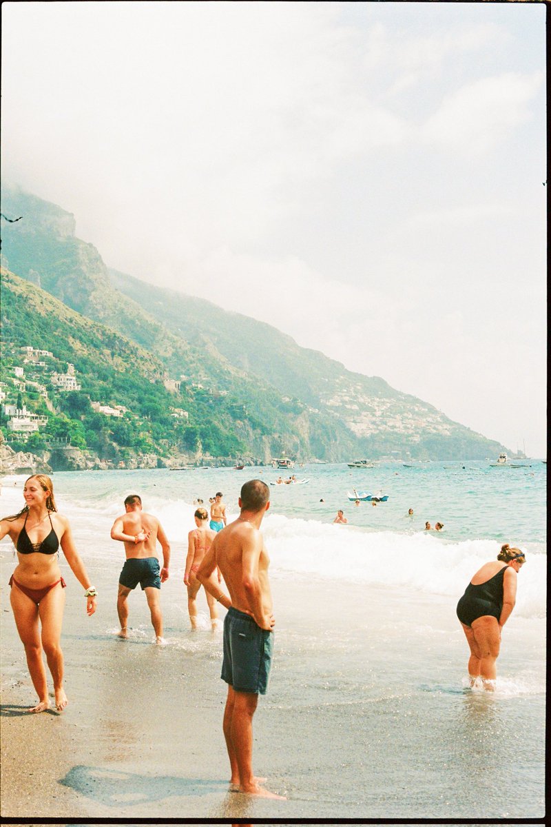 Summer in the Amalfi Coast on 35mm