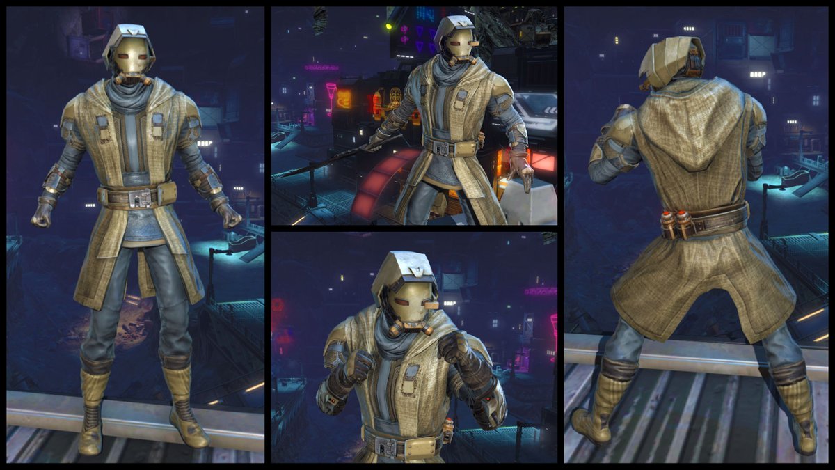 The Pyke Syndicate’s Armor Set is one of the latest additions to the Star Wars: The Old Republic Cartel Market! Check out this new armor set inspired by the Book of Boba Fett.