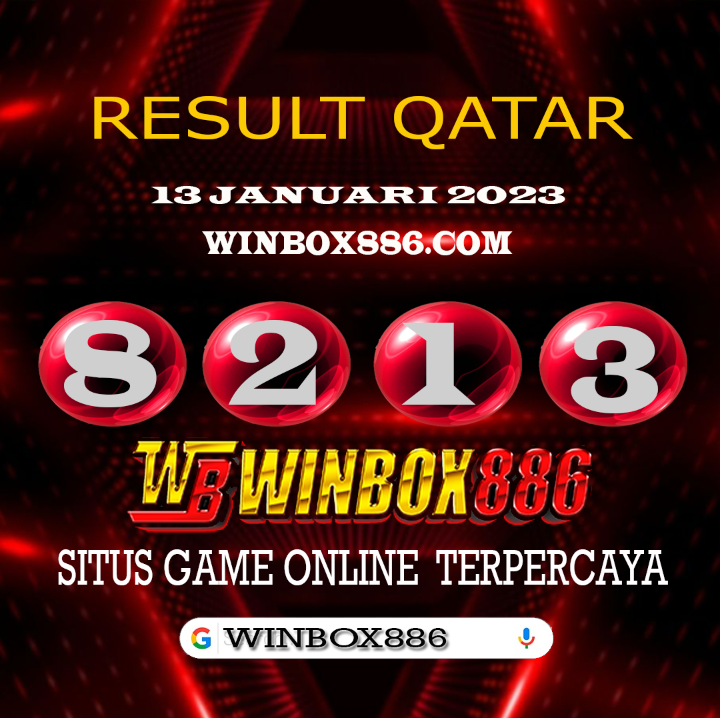 winbox886's tweet photo. RESULT QATAR || 13 JANUARI 2023
NO KELUAR : 8213
-
Selamat Bagi yg Jackpot💥
• WhatsApp +62 821-9349-7142
*Salam JP WINBOX886*
#winbox886 #resultqatar #resultangka #togelonline #resultsqatar #keluarantogel #pasarantogel  #togelonline https://t.co/xDlavSR77B