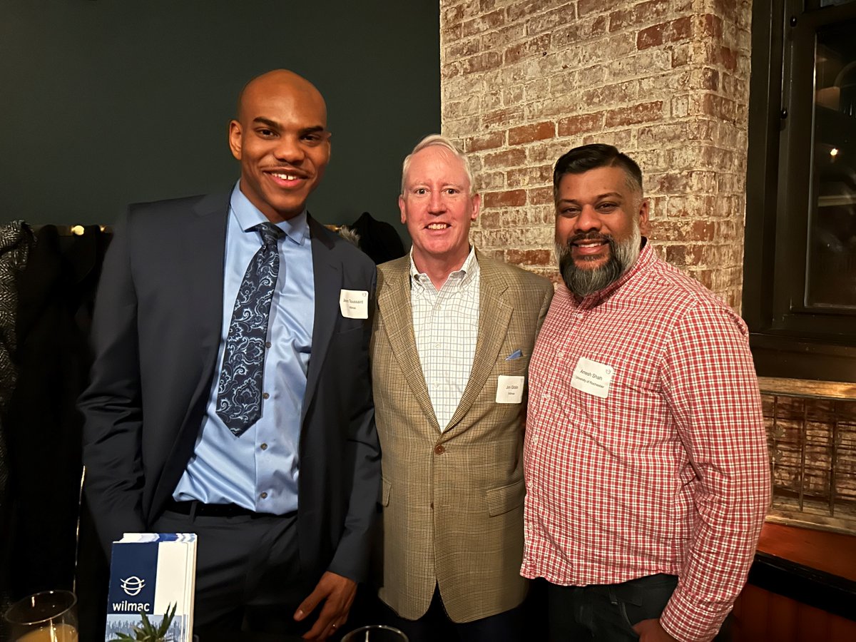 Wilmac had a great networking event with the @NICECXone team in our HQ city last night! The potential we see in #Rochester continues to grow, and we hope to leverage our local #community to expand our reach in the #CustomerExperience and #CloudContactCenter space.