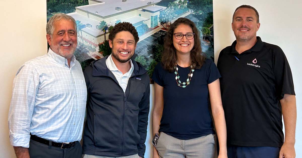 We hosted two of our CSAB members, Dr. William Rhine and Dr. <a href="/jonpalma/">Jon Palma MD</a> at our facility #Florida. 

Co-founders @glennwsnow and Chelly Snow led a tour, highlighting Gentle-UHT, our technology that will provide human milk-based products for about half the cost. #innovation