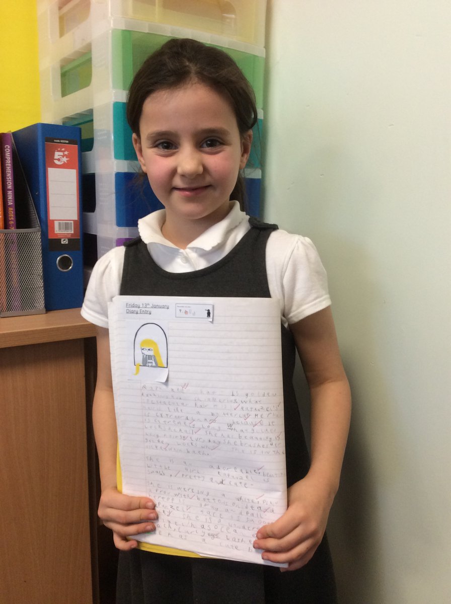Spectacular writing from this wonderful Year 2 pupil! 

We've been writing a character description this week. 
#proudteacher