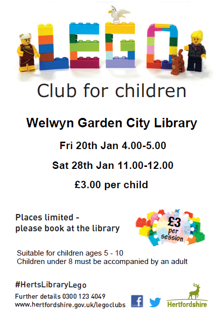 WGC_Central_Lib's tweet photo. Have you taken your kids to the Lego Club for children yet?
Whether you've attended before or are total newbies, we would love to see you at our remaining dates for this month!
All details on the poster!
#HertsLibraryLego #LegoClubForChildren #LegoClub #Lego https://t.co/poaBI9OoGP