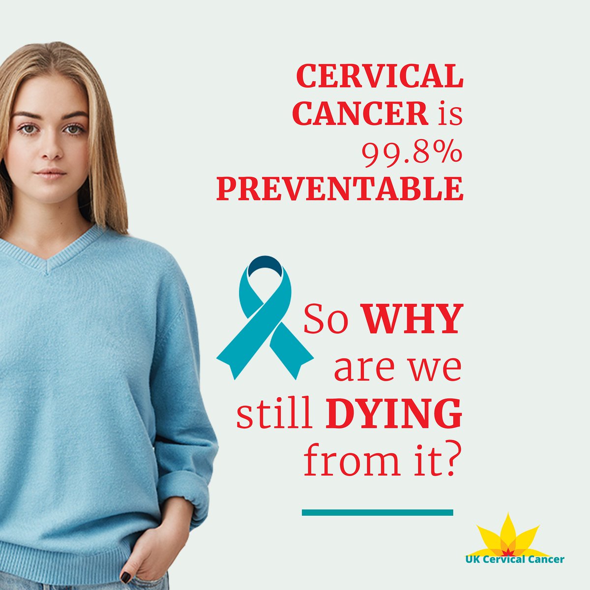 Stats make no sense when it's nearly completely preventable! UK Cervical Cancer is on a mission to educate and eradicate! Our new Prevention Pack will help guide you toward staying cervical cancer-free! Watch for details! #cervicalcancerawareness #ukcervicalcancer #CervicalCancer