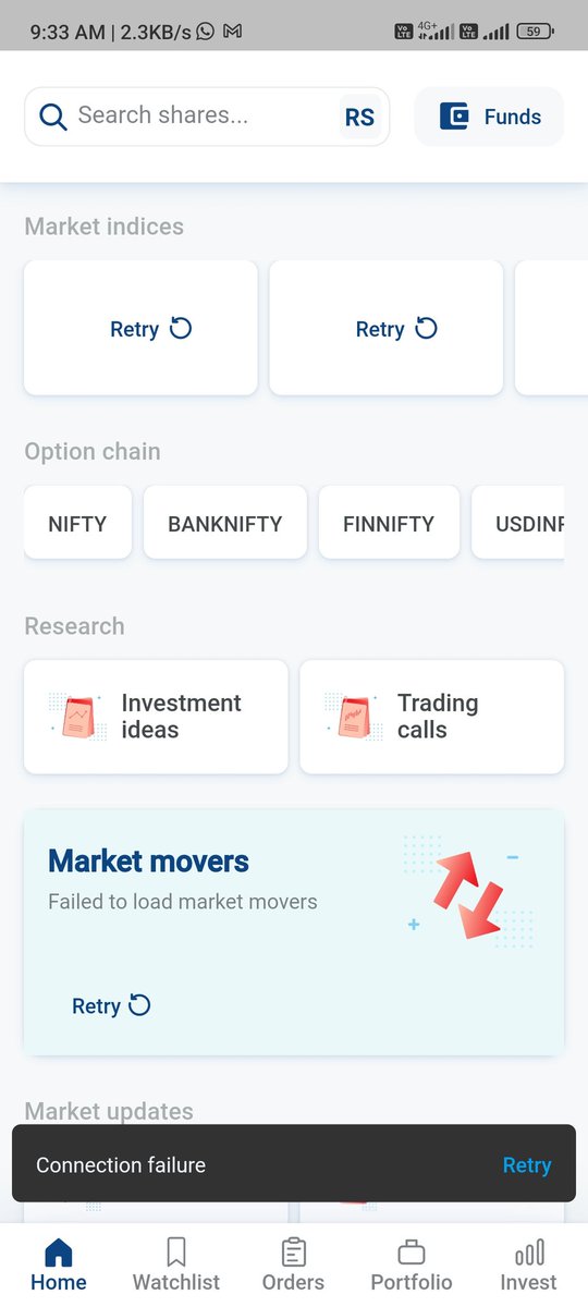 Rushikesh_Sol's tweet photo. @kotakneo I think it's time to change the broker just lets shift to another broker this kotak neo app sucks. If you can't handle the app @SEBI_India please do something about. Are your IT guys sleeping 😴😴
Just fucking wake them up. It's been 3 days. https://t.co/7NyoSc9c1h