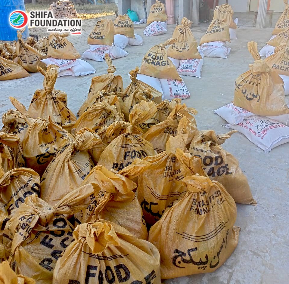 ShifaFoundation's tweet image. #ShifaFoundation is thriving to ensure that nobody feels left out in the #fightagainst #hunger.Therefore, more than 95 families from various areas of #Jehlum,#Rawalpindi,#Islamabad,&amp;amp; #Attock; were provided monthly #food packages. Join this noble cause at shifafoundation.org/donate-food