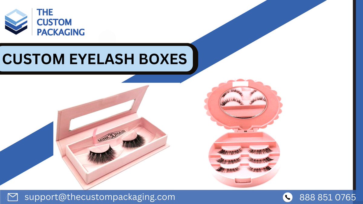 TCP_CustomBoxes's tweet image. The Custom Packaging, providing sustainable Eyelashes Boxes that not only keeps the delicate lashes secure but also improves the appearance of the Eyelashes and makes them attractive😍.
 
𝐎𝐫𝐝𝐞𝐫 𝐍𝐨𝐰: bit.ly/3X7PEzx
 
#thecustompackaging #customboxes #eyelashboxes
