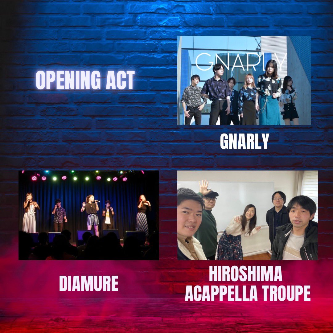 WLB_acappella's tweet photo. ◆Work Life Balance vol.3◆

- - - - - - - - - - - - - - - - - - - 
　　チケット販売開始🎫
- - - - - - - - - - - - - - - - - - - 

3月25日(土)
@ BLUE BLUES（岡山）

◯チケット料金
前売り券¥1,500
当日券¥1,800
※当日+1drink（¥500）

◯予約フォーム
https://t.co/9x3Kgsoe3j

#WLBvol3 https://t.co/sVkU0wUUl6