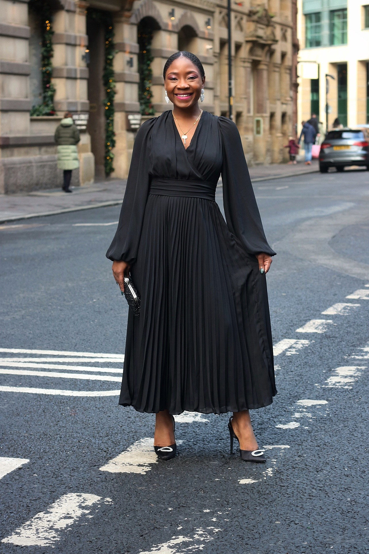 Wallis little top black dress