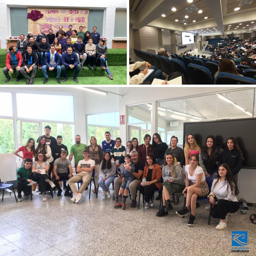 zulaibararratia's tweet photo. 🔹 Jardueraz eta ikaskuntzaz beteriko ikasturtea izaten ari da: #nazioarteko egonaldiak, leku interesgarrietara bisitak, Campus Zulaibarren #inaugurazioa, ikasleen #ekimenak... Hezkuntza komunitate honek aurrera darrai #helburuak betez. Abantean!

#LanbideHeziketa @HETELFP https://t.co/W5FBin41WL