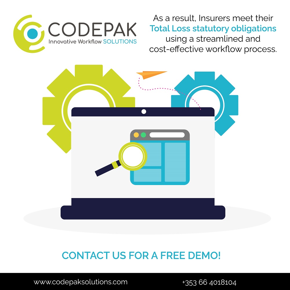 CodepakSolution's tweet image. Codepak is Proud to introduce our Vehicle Write-Off Notification Solution (VWS).
Want to learn more?
Contact us for a free demo today!
codepaksolutions.com/write-off-noti…