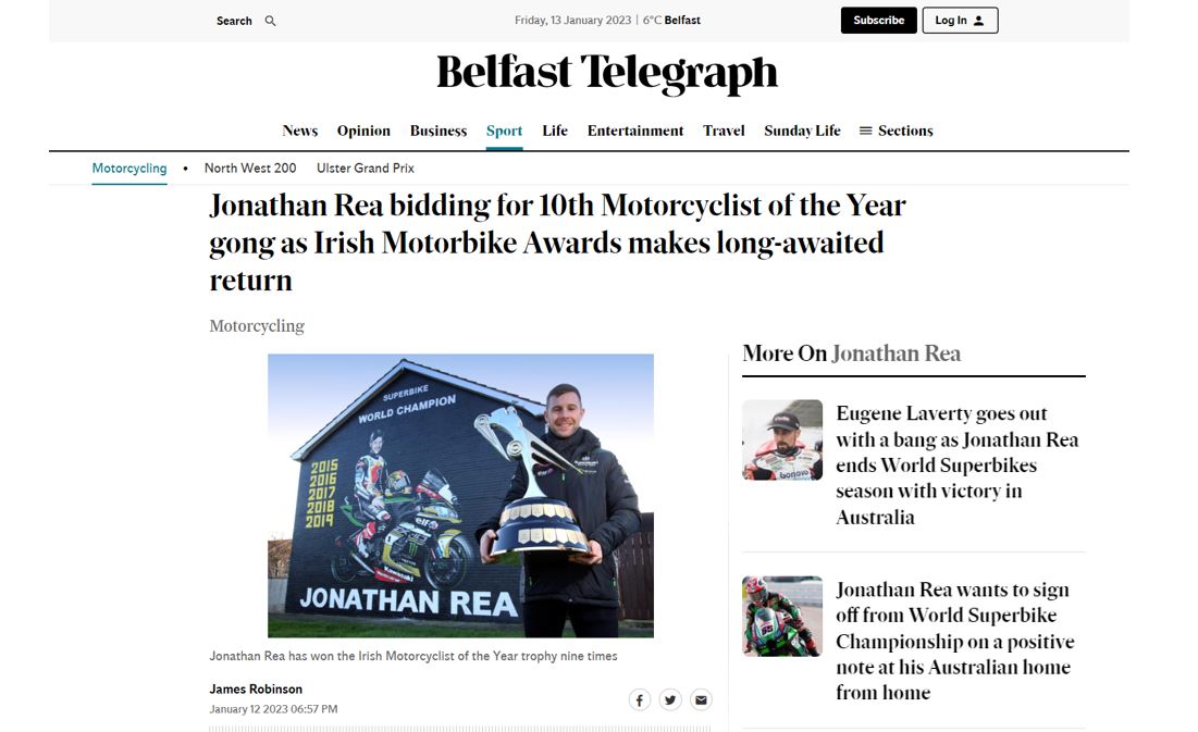 cornmarketuk's tweet photo. Just 1 week to go until we get together to celebrate the Irish Motorbike Awards in Belfast. Really looking forward to catching up in person for the first time in 3 years following Covid 19 restrictions. Best of luck to all.

#irishmotorbikeawards https://t.co/nrXJTIrrkC