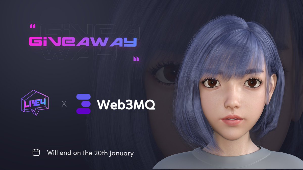 🥳 #Live4 X #Web3MQ #Airdrop 
🎁 200 $LVT #Giveaway to 10 winners

To Enter

✅ Follow <a href="/Live4Official/">Live4</a> &amp; <a href="/Web3MQ/">Web3MQ</a>
✅ RT &amp;❤️&amp; Tag Friends
✅ Join Campaign: g.cwallet.com/3CINduZ

#Giveaways #ETH #ERC20 #BSC #Airdrops #Crypto   #AirdropCrypto