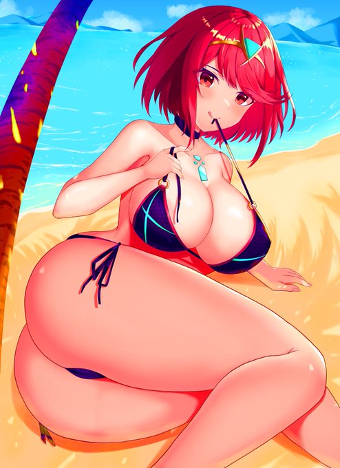 #絵を彩度100にすると超派手
ま、まぶしいー!!燃えそうなホムラちゃん 