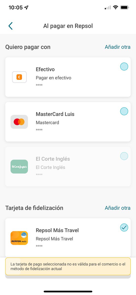 demoluixon's tweet photo. @MyWaylet Y en el momento de pagar te encuentras que todo falla, que la nueva tarjeta de @elcorteingles que llevas usando meses ya no es válida.Sin aviso previo.Gracias que llevas efectivo u otras tarjetas de crédito, si no quedas como un delincuente.Obligado a meter otra tarjeta https://t.co/T3FXTpeZvB