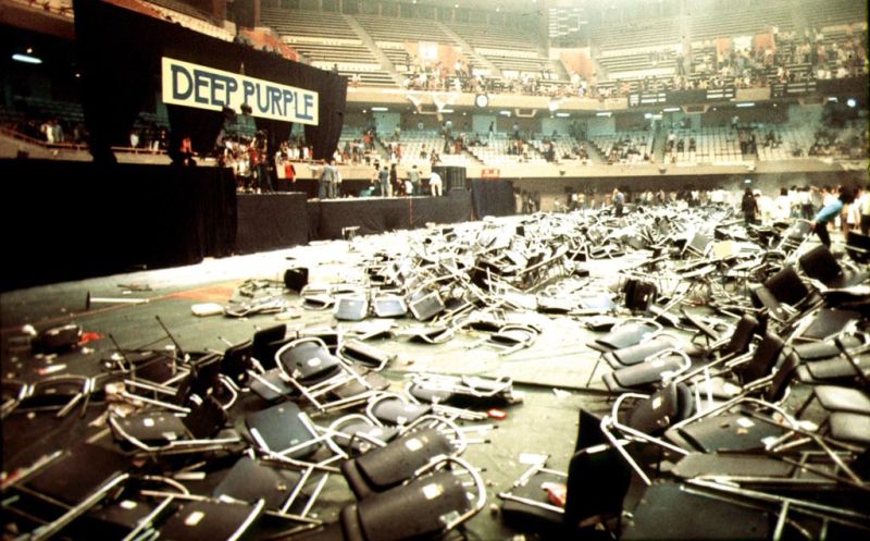 73年の日本武道館…の暴動、 第二期ディープ・パープルのラスト公演