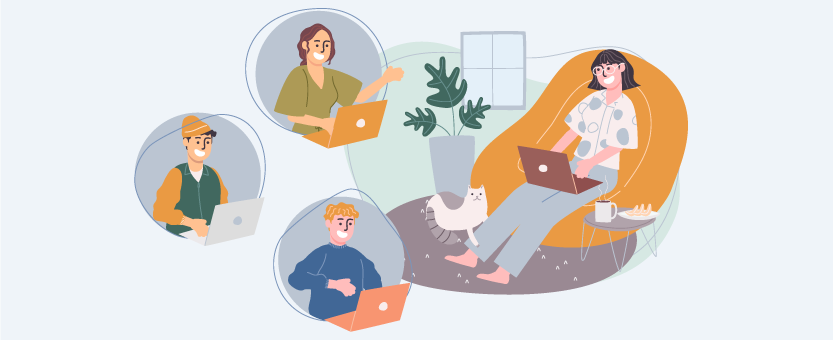 Remote work has unlocked both professional and personal advantages. Successful remote management necessitates developing a productive workplace, which meets different individual needs. Read more in our blog: trackabi.com/blog/technique…