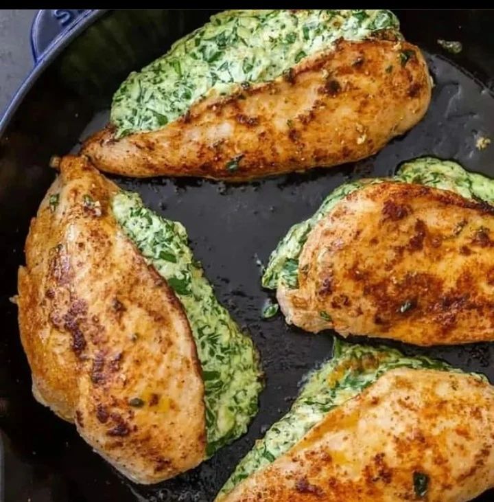 Spinach Stuffed Chicken Breast